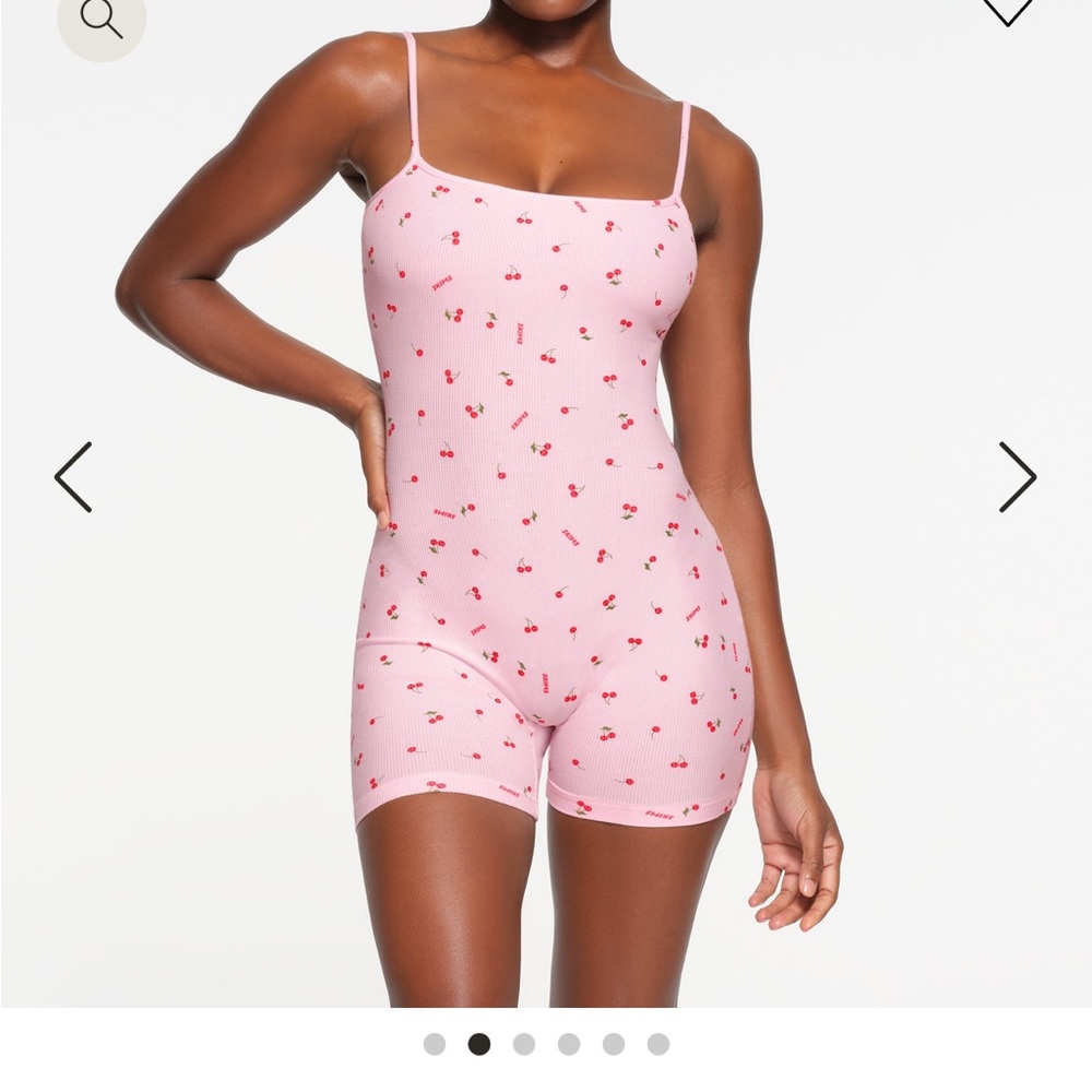 SKIMS cherry print romper 🍒